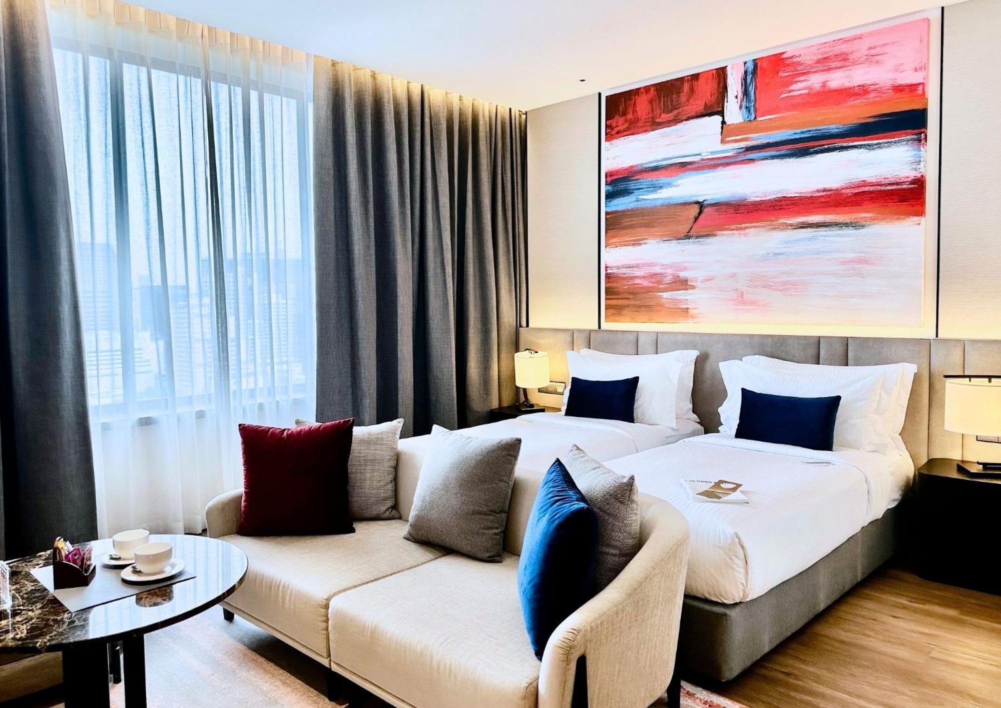 Hotel Ascott Embassy Sathorn Bangkok Exterior foto Deluxe Room